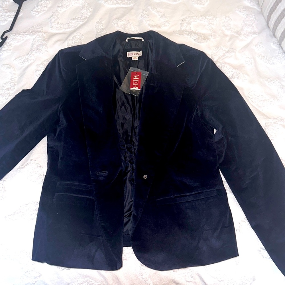 Suede Blue Jacket